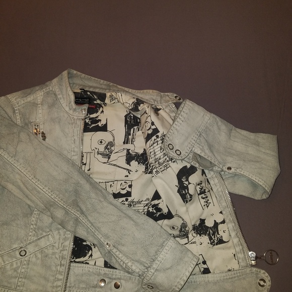 Washed out Jeans look jacket - Picture 3 of 8
